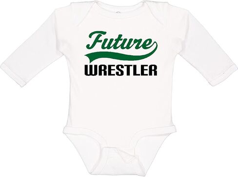 inktastic Future Wrestler Long Sleeve Creeper in Saudi Arabia