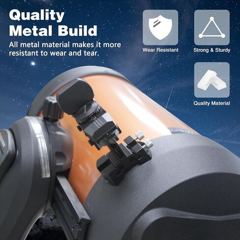 Alstar Universal Quick Release Finder Shoe Base - Bundle with - Finderscope Starpointer in Saudi Arabia