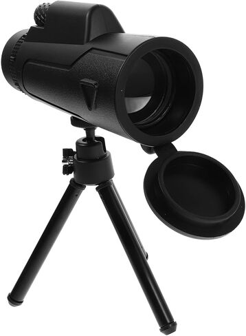 NUOBESTY High-Power Monocular Telescope for Adults with Tripod and Smartphone Adapter Portable Bird Watching Tool for Outdoor Wildlife Observation and Space Compact Handheld Zoom Lens for in Saudi Arabia