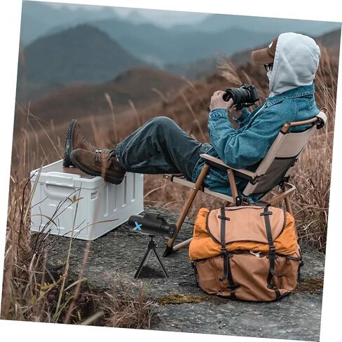 NUOBESTY High-Power Monocular Telescope for Adults with Tripod and Smartphone Adapter Portable Bird Watching Tool for Outdoor Wildlife Observation and Space Compact Handheld Zoom Lens for in Saudi Arabia