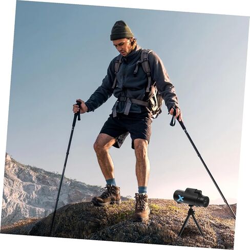 NUOBESTY High-Power Monocular Telescope for Adults with Tripod and Smartphone Adapter Portable Bird Watching Tool for Outdoor Wildlife Observation and Space Compact Handheld Zoom Lens for in Saudi Arabia