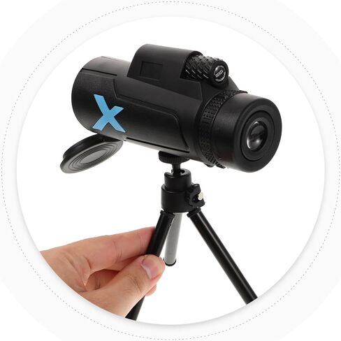 NUOBESTY High-Power Monocular Telescope for Adults with Tripod and Smartphone Adapter Portable Bird Watching Tool for Outdoor Wildlife Observation and Space Compact Handheld Zoom Lens for in Saudi Arabia