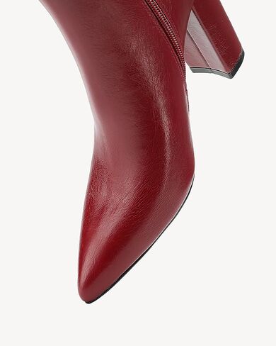 NEWBELLA Women's British Style Ankle Boots - Fashionable Vegan Leather Short Boots, Versatile Chunky Heel Booties for Everyday Wear in Saudi Arabia