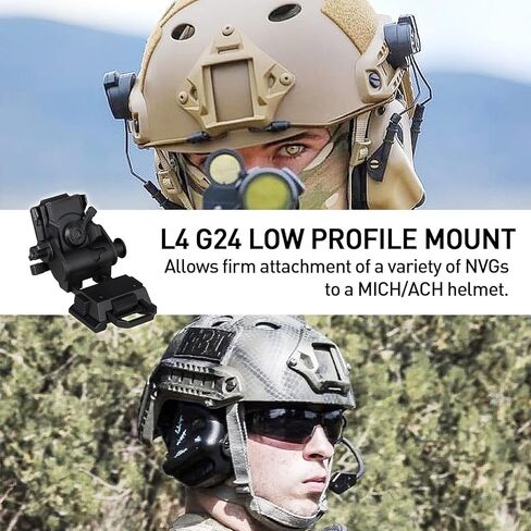 نظارات الرؤية الليلية NVG Mount for L4G24 Metal Helmet Mount PVS15/18 in Kuwait