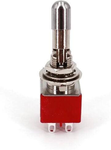 SH T80-T Series Round Top Anti-mishandling Locking Lever 6.35mm Panel Toggle Switch(T8013-LKB) in Saudi Arabia