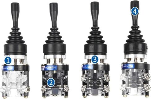 2/4 Directions Momentary/Self-Locking Monolever Joystick Switch Transparent Black HKA1-41Z02/41Z04/41Y02/41Y04(HKA1-41Y04) in Saudi Arabia