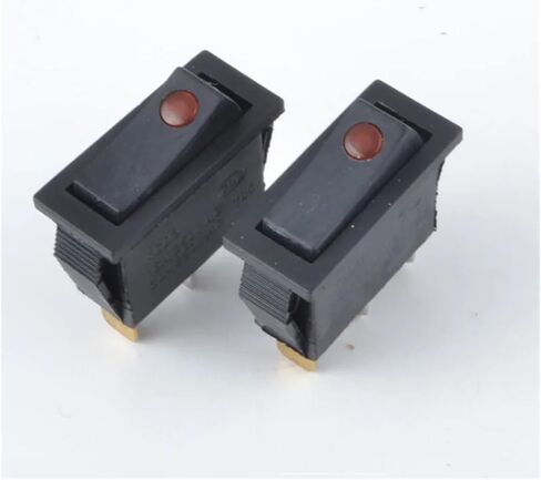 AC 16A 250V 3 Pin SPDT KCD3 ON-Off 3 Position Boat Rocker Switch red Heater Heating Table Power Switch(5PCS) in Saudi Arabia