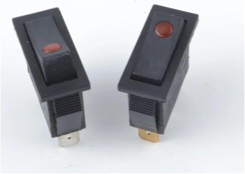 AC 16A 250V 3 Pin SPDT KCD3 ON-Off 3 Position Boat Rocker Switch red Heater Heating Table Power Switch(5PCS) in Saudi Arabia