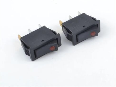 AC 16A 250V 3 Pin SPDT KCD3 ON-Off 3 Position Boat Rocker Switch red Heater Heating Table Power Switch(5PCS) in Saudi Arabia