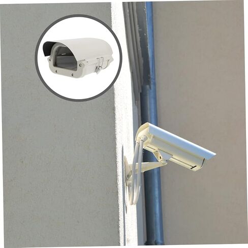 TEHAUX Outdoor Camera Rain Cover Dustproof Security Camera Box Housing Aluminum Alloy Protector Case for CCTV Surveillance in Saudi Arabia