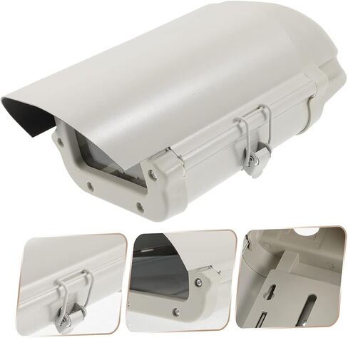 TEHAUX Outdoor Camera Rain Cover Dustproof Security Camera Box Housing Aluminum Alloy Protector Case for CCTV Surveillance in Saudi Arabia