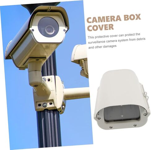 TEHAUX Outdoor Camera Rain Cover Dustproof Security Camera Box Housing Aluminum Alloy Protector Case for CCTV Surveillance in Saudi Arabia