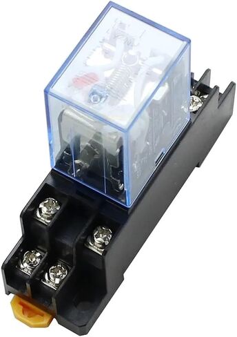 10set AC/DC 12V 24V 36V 48V 110V 220V Coil Power Relay LY2NJ with Socket(DC,12V) in Saudi Arabia