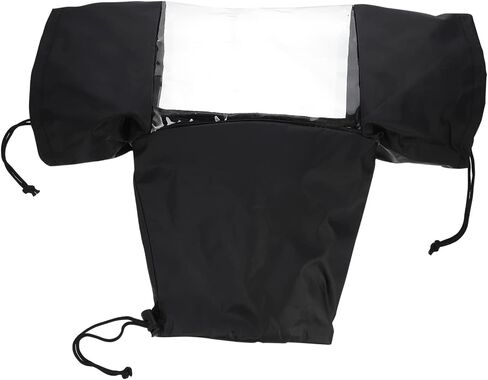 DSLR Camera Rain Cover with Adjustable Sleeves and Ultra Window Windproof Protector for Photography in Rain Snow Dust and Sand Compatible with DSLR Cameras and Lenses in Saudi Arabia