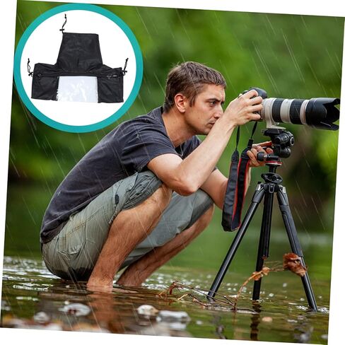 Artibetter Camera Rain Cover for DSLR and Digital Cameras Windproof and Dustproof Protective Raincoat Sleeve Outdoor for Rain Snow Sand and Salt Spray Black in Saudi Arabia