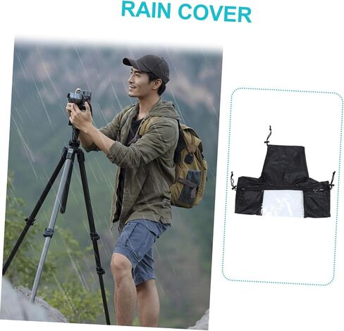 Artibetter Camera Rain Cover for DSLR and Digital Cameras Windproof and Dustproof Protective Raincoat Sleeve Outdoor for Rain Snow Sand and Salt Spray Black in Saudi Arabia
