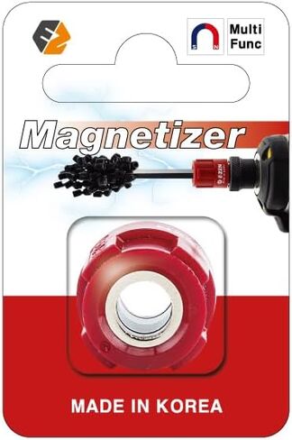 Multi-Function Powerful Magnetizer ULTRA - Universal Magnetic Tool for Screwdriver & Drill Bits (Red) in Saudi Arabia