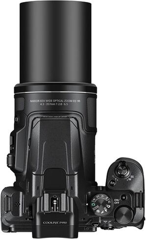 Nikon COOLPIX P950 Digital Camera 24-2000mm Zoom | 83x,16 MP 4K Video + 128GB Extreme Memory, Extra Battery, Filters, Case, Tripod, Software, and More (Content Creator Bundle) (Renewed) in Saudi Arabia