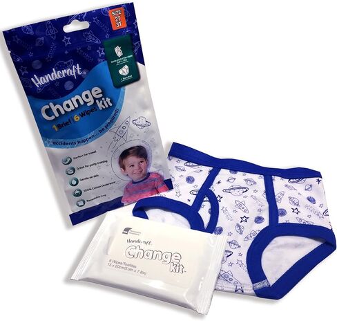 Handcraft Baby-Boys 3-Pack Emergency Kit with Underwear + Wipes for Boy Or Girl in Saudi Arabia