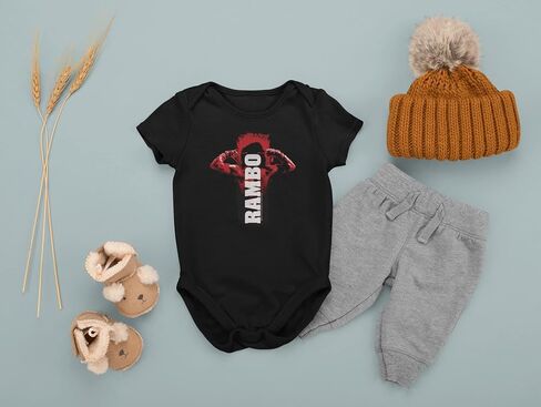 عصابة رأس من Pop Threads Rambo Back Typing Headband من الثمانينيات لفيلم الحركة للأطفال الرضع من الأولاد والبنات in Saudi Arabia