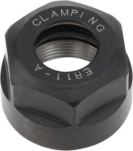 ER11 Spring Collet Nut Set - High Precision 1/8'' 1/4'' ER11 Collet Chuck with Clamping Nut for CNC Engraving Machine and Lathe Milling Tool in Saudi Arabia