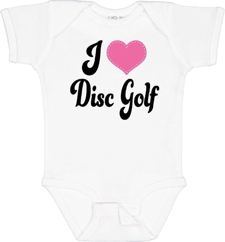 inktastic I Love Disc Golf Baby Bodysuit in Saudi Arabia