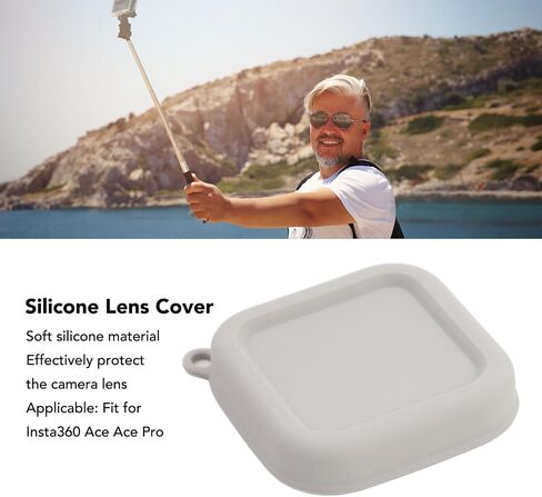 Silicone Lens Cover, Action Camera Lens Cover Protective Action Camera Lens for Ace Ace Pro in Saudi Arabia