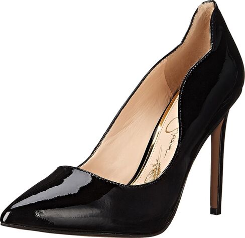 Jessica Simpson Women's Pixy Pointed Toe Pump,Black Patent,US 8.5 M in Saudi Arabia