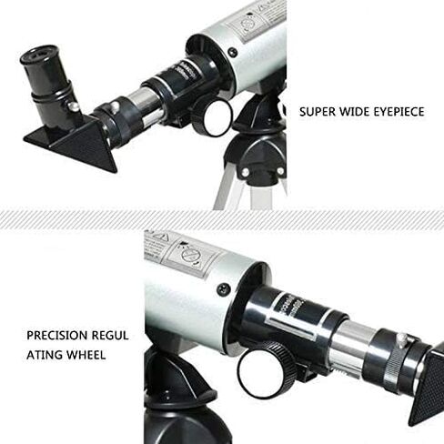 Monoculars for Adults High Power, Astronomical Telescope, 360/50mm Refractor Telescope 90X Lens Monocular Telescope with Tripod for Beginners Kids Sky Stars Watching Binoculars in Saudi Arabia