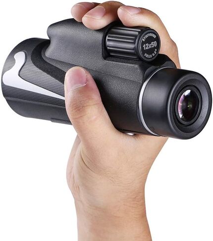 Monoculars for Adults High Power, 12X50 Monocular, IPX7 Waterproof Telescope,Low Light Large Eyepiece Travel Concert Binoculars in Saudi Arabia