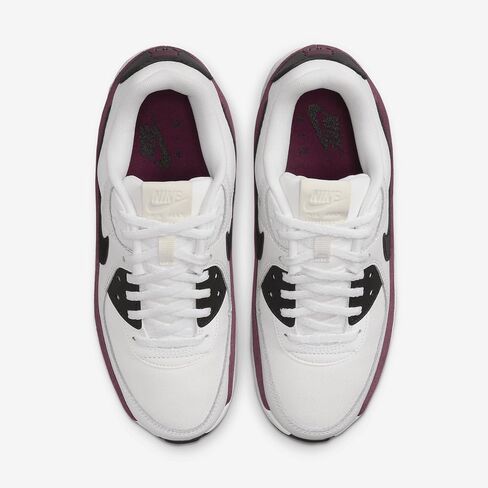 حذاء Nike Air Max 90 LV8 للنساء (FD4328-107، شراعي/ليلي كستنائي/فانتوم/أسود) مقاس 10 in Saudi Arabia