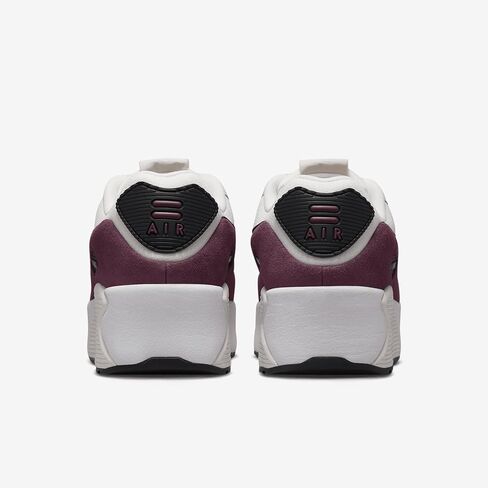 حذاء Nike Air Max 90 LV8 للنساء (FD4328-107، شراعي/ليلي كستنائي/فانتوم/أسود) مقاس 10 in Saudi Arabia