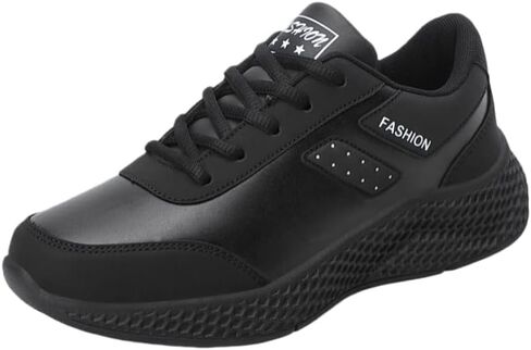 Women's Fashionable Casual Shoes - Round Toe, Flat Heel, Large Size - Suitable for Daily use or All Seasons in Kuwait