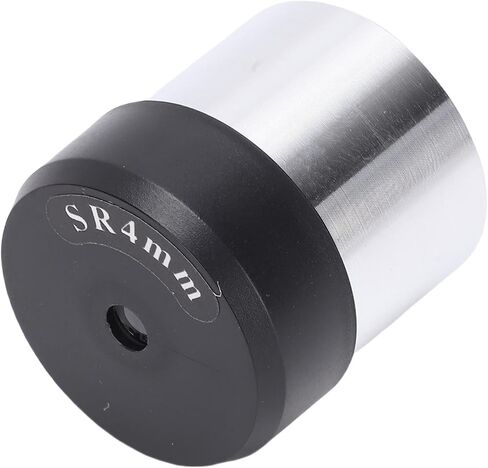 Yunir 1.25 Inch SR4mm Eyepiece, Aluminum Alloy Optical Glass Telescope Accessory with M28.6X0.6mm Thread for Astronomical Telescope, Moon Nebula Observation in Saudi Arabia
