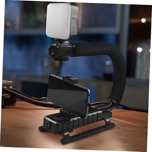 TEHAUX Professional Camera Stabilizer with Grip Handle Durable Gimbal for DSLR Camcorder Video Recording Shaped Design for Enhanced Stability Portable Filming Equipment in Saudi Arabia