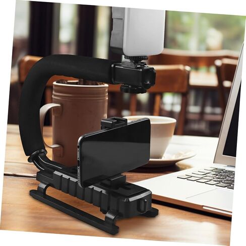 TEHAUX Professional Camera Stabilizer with Grip Handle Durable Gimbal for DSLR Camcorder Video Recording Shaped Design for Enhanced Stability Portable Filming Equipment in Saudi Arabia