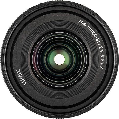 مجموعة عدسات Panasonic Lumix S مقاس 18-40 مم f/4.5-6.3 مع بطاقة ذاكرة سعة 64 جيجابايت + مجموعة مرشحات عالية الدقة مقاس 62 مم مكونة من 3 قطع + حقيبة عدسة + المزيد in Kuwait