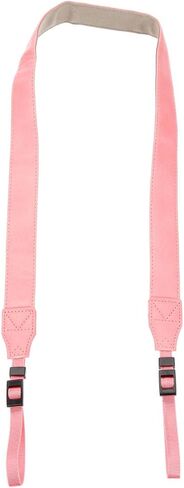PATIKIL Camera Strap, PU Leather Adjustable Camera Neck Strap Digital Camera Shoulder Belt for Nikon Video Camcorder Monocular Photographers, Pink in Saudi Arabia