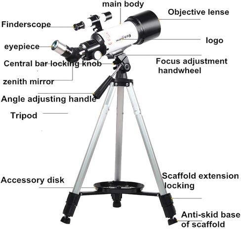 Monoculars for Adults High Power, Star-Watching Astronomical Telescope 40070 Monocular Binoculars Landscape Lens Entry Outdoors Professional Binoculars in Saudi Arabia