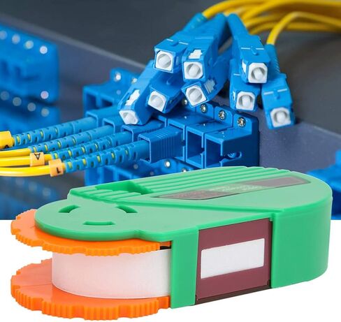 AYNEFY Fiber Optic Cleaning Box, -600 Fiber Optic Cleaning Box Optical Connector Cleaner Cleaning Tool for FC SC in Saudi Arabia