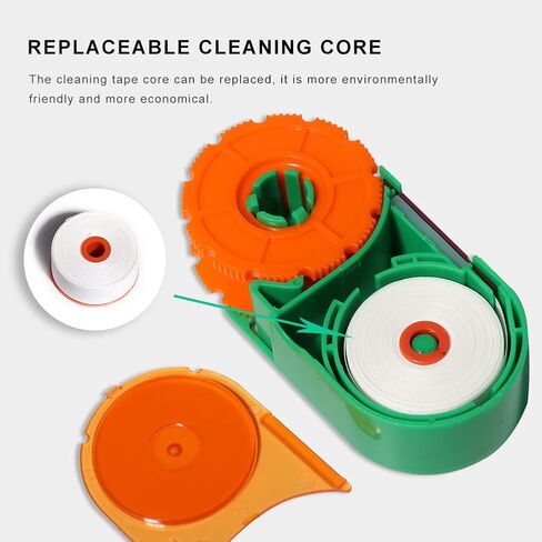 AYNEFY Fiber Optic Cleaning Box, -600 Fiber Optic Cleaning Box Optical Connector Cleaner Cleaning Tool for FC SC in Saudi Arabia