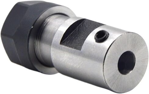 1pcs Motor Clamp Collet Chuck Hoder C16 ER11 35L 5mm 6mm 8mm Collet ER11A Nut Shaft Motor Lengthened Clamp for Computerized Numerical Control Milling(ER11-6MM) in Saudi Arabia