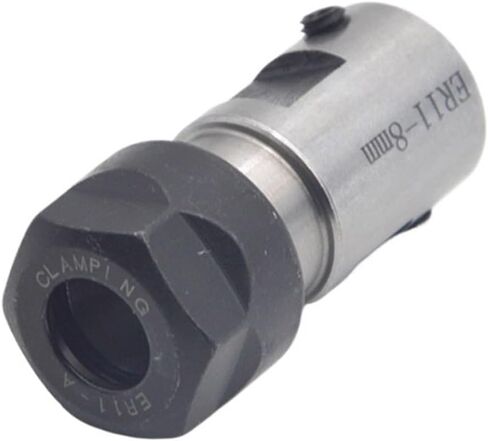 1pcs Motor Clamp Collet Chuck Hoder C16 ER11 35L 5mm 6mm 8mm Collet ER11A Nut Shaft Motor Lengthened Clamp for Computerized Numerical Control Milling(ER11-6MM) in Saudi Arabia
