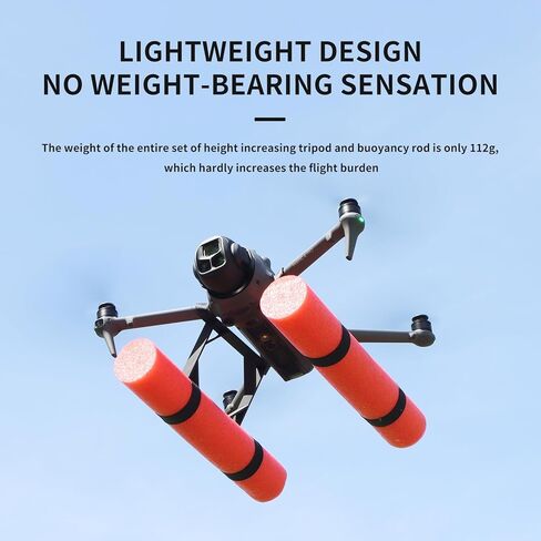 عوامة الماء، دعامة ارتفاع متزايدة لـ DJI Mavic 4 Pro ملحق معدات الهبوط لعصا الطفو، حماية أفضل لجسم الطائرة والجيمبال in Kuwait