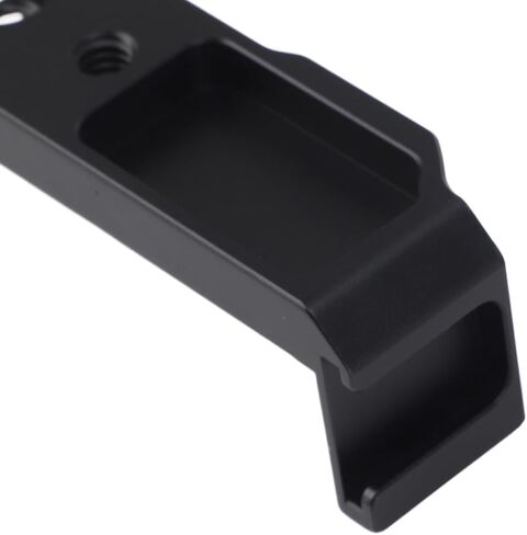 Qiilu Aluminium Alloy L Plate Mount for G7X III Microphone Video LED Light Mounting Plate with Cold Shoe Extend Photography Accessories Grip in Saudi Arabia