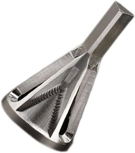 1pc Stainless Steel Deburring External Chamfer Tool Drill Bit Remove Burr Silver Accessories Hand Tools Woodworking in Saudi Arabia
