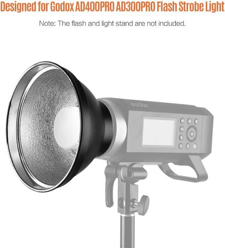 Godox 7 بوصة/18 سم عاكس قياسي ناشر مصباح غطاء طبق بديل لـ Godox AD400PRO AD400PRO فلاش ستروب ضوء Monolight Speedlites in Kuwait