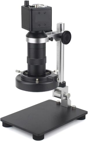 13MP VGA مجهر فيديو صناعي كاميرا مجهر رقمي 130X تكبير C جبل عدسة للهاتف PCB إصلاح أداة لحام (حامل D) in Kuwait