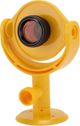 Mini Prism for Total Station with Bracket, +17.5mm Constant K9 Optical Glass Lens, Surveying Prism for Engineering & Construction in Saudi Arabia