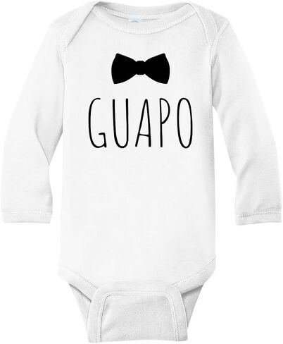 Guapo Cute Baby Bodysuit, Kids & Toddler T-Shirt - Funny Outfit for Girls Boys Baby Shower Foodie Tee in Saudi Arabia